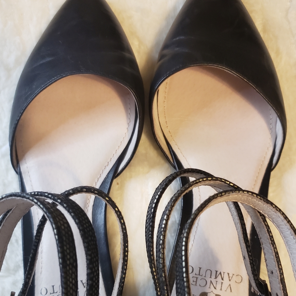 Vince Camuto Ankle Strapped Flats